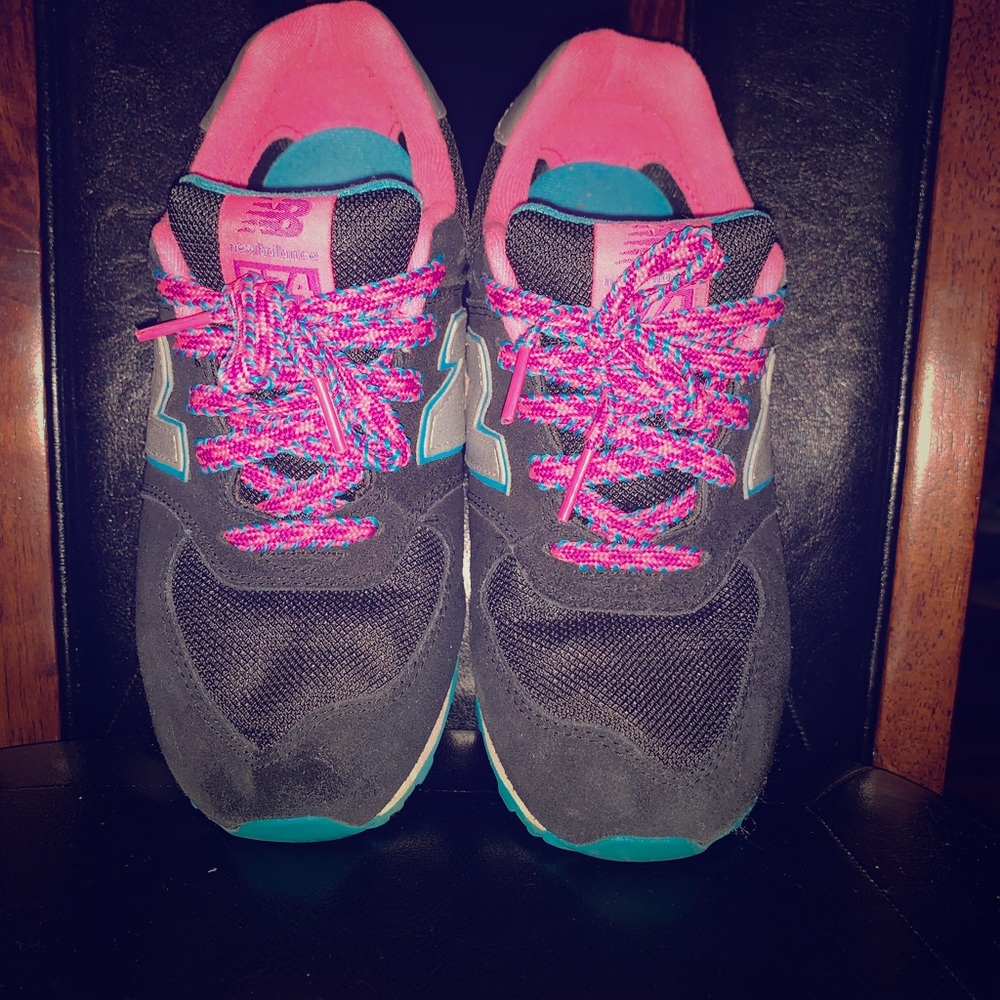 Kids used New Balance sneakers